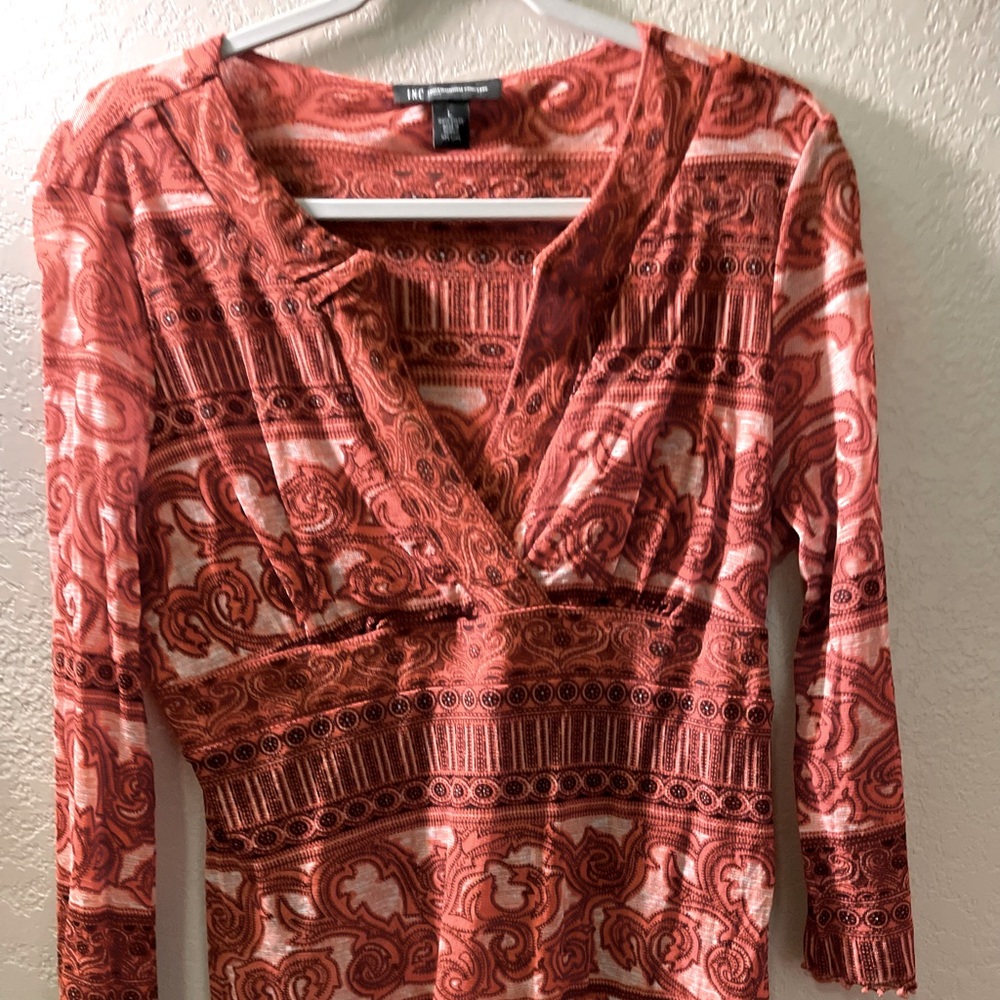 Long sleeve blouse